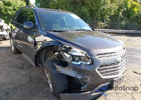 2016 Chevrolet Equinox Lt из США, поврежденный, VIN 2GNALCEK5G6236871